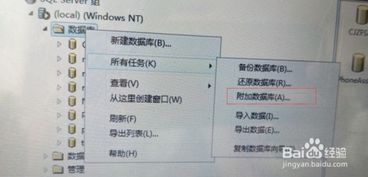 SQL数据库怎么附加数据库八个步骤介绍给大家