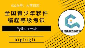 青少年四级编程python是一个什么样的水平