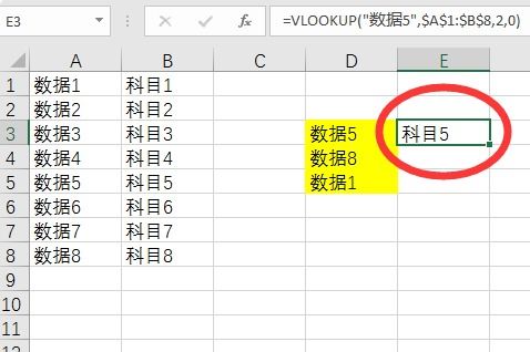 vlookup函数中lookup_ value是什么意思