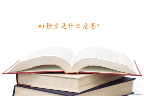 ei是什么意思