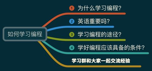 新手如何学习编程