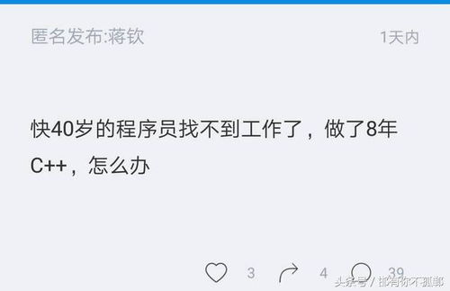 40岁的程序员有什么出路