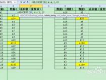 excel vlookup函数重复值相加