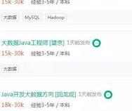 java的成熟领域有哪些呢