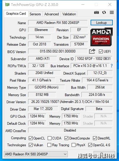 rx580性能如何呢