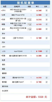 低价格电脑多少钱最低价格配置一台电脑要花多少钱