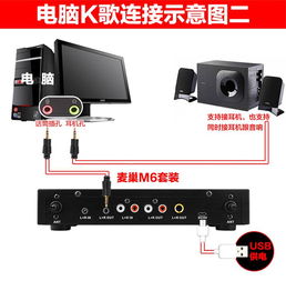 话筒怎么连接电脑唱歌