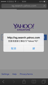 苹果手机Safari老是跳转到黄色页面!