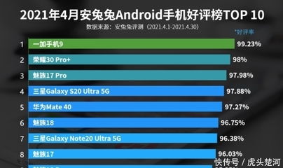 5g手机排行前十名是哪些