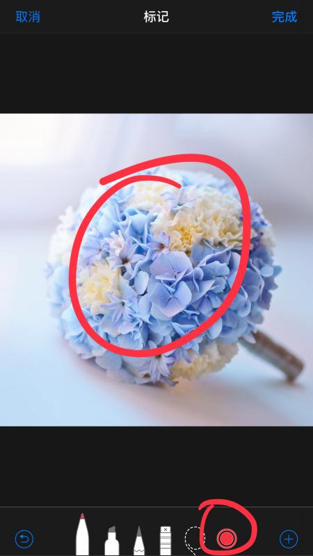 苹果手机怎么在图片上画五角星