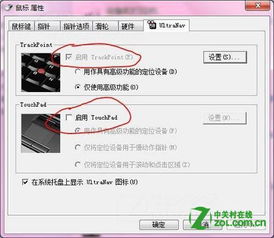 如何关闭thinkpad的鼠标触摸