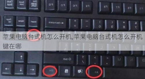 苹果台式电脑怎么开机