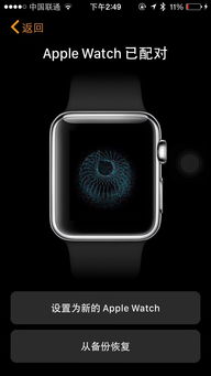 apple watch怎么备份