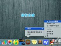 苹果电脑的底部Dock栏怎么显示出来呢