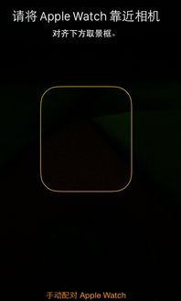 如何手动配对apple watch