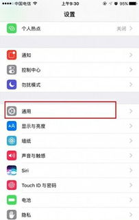 苹果7plus返回键如何设置