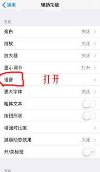 苹果手机打字为会自己读出来还关不掉怎么关
