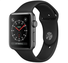 Apple 苹果 Watch Series 3智能手表-GPS+蜂窝款-深空灰