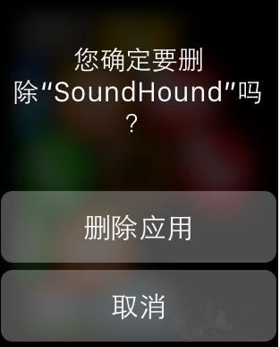 苹果手表怎么卸载应用程序啊