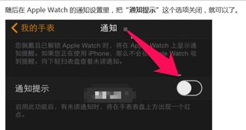 Apple Watch手表怎么关闭红点提示