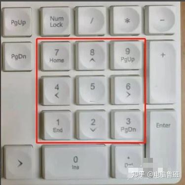 苹果电脑数字键盘怎么转
