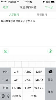 苹果手机字太小了怎么调大一点