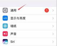 苹果手机设置上有个1字怎么取消