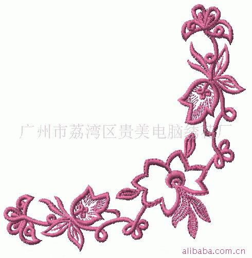 电脑绣花怎么绣