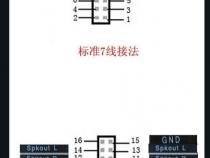 主机音响线怎么接图解