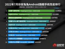 2022年手机性能排行榜最新