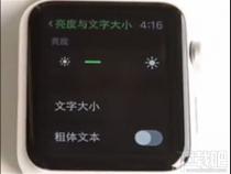 Apple Watch Series 5怎么调节屏幕亮度
