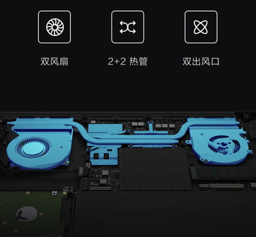 小米笔记本散热风扇调转速