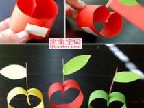 怎样制作手工立体苹果