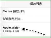 applewatch如何批量导入音乐
