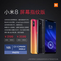 小米8探索版与屏幕指纹版的比较