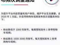 2025年抖音新规定